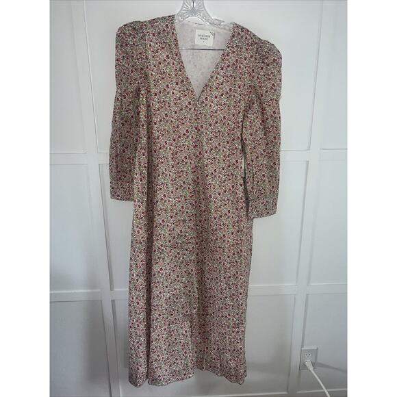 NWT Tuckernuck HYACINTH HOUSE Pink Floral Nellie Maxi Dress Medium - Picture 8 of 12